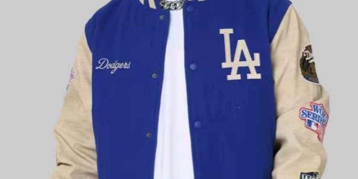 A Classic Statement: The Men’s Dodgers Varsity Jacket