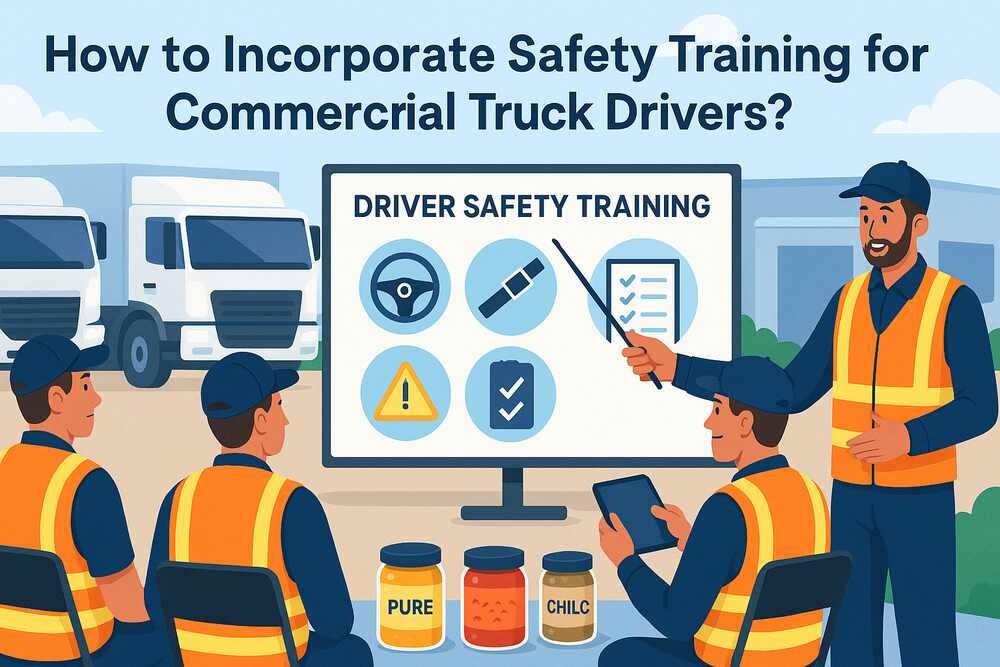 How to Incorporate Safety Training for Commercial Truck Drivers?
