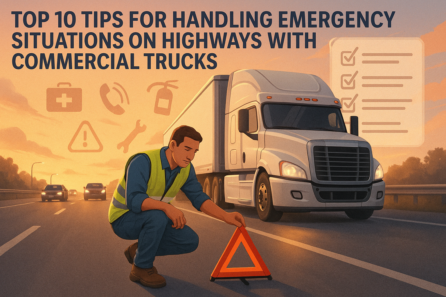 Top 10 Tips for Handling Emergency Situations on Highways with Commercial Trucks - InsideTechie