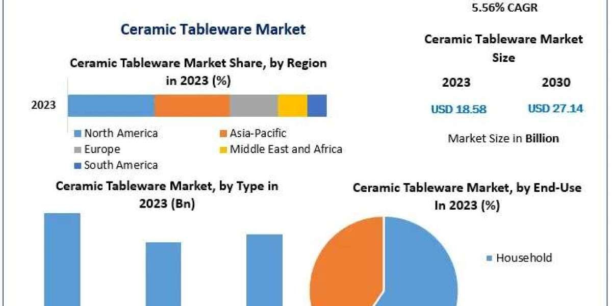 ﻿Ceramic Tableware Market Overview, Size Estimates, and Future Trends (2024–2030)