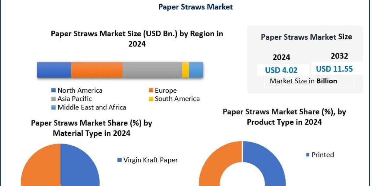 ﻿﻿﻿Paper Straws Market Growth Trends, Forecast Scenarios, and Key Opportunities (2025–2032)